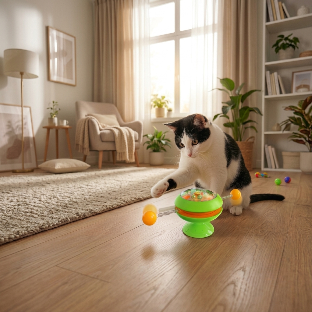 Rotatable Catnip Toy